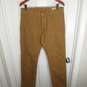 Men's Tan and Brown Jeans